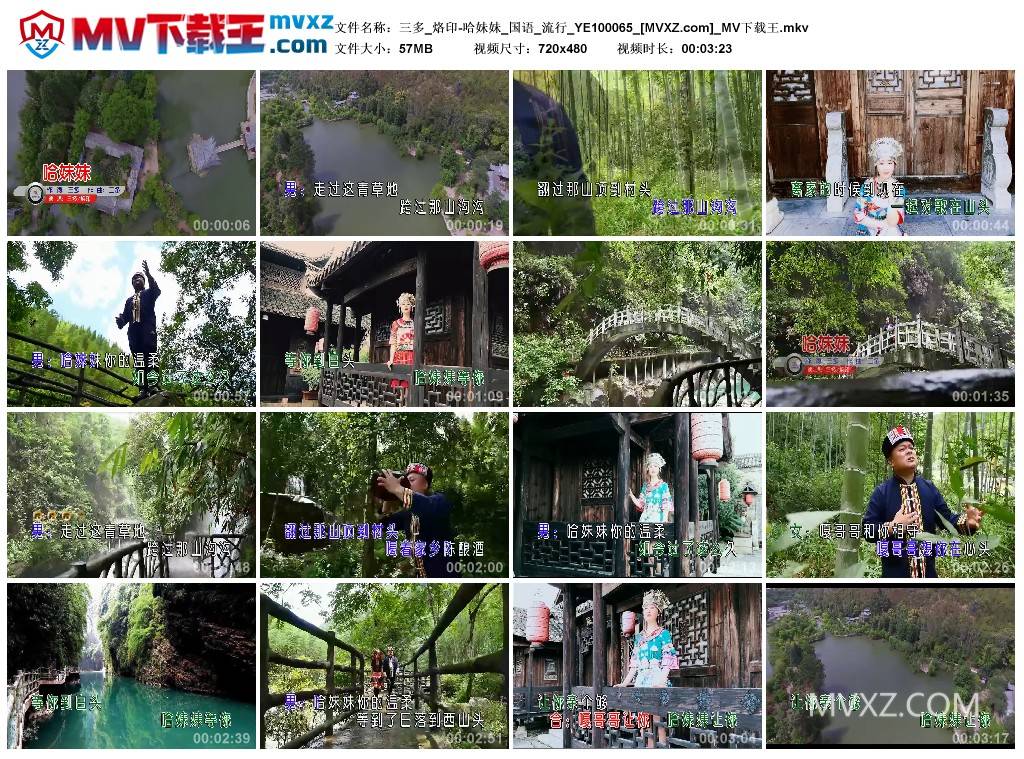 三多_烙印-哈妹妹_国语_流行_YE100065